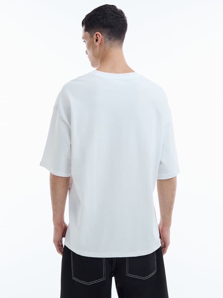 Футболка оверсайз с принтом Москва