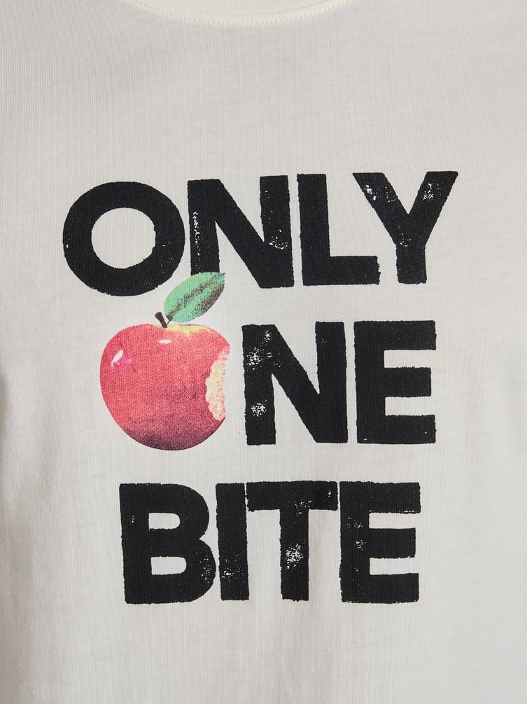 Футболка из хлопка с надписью