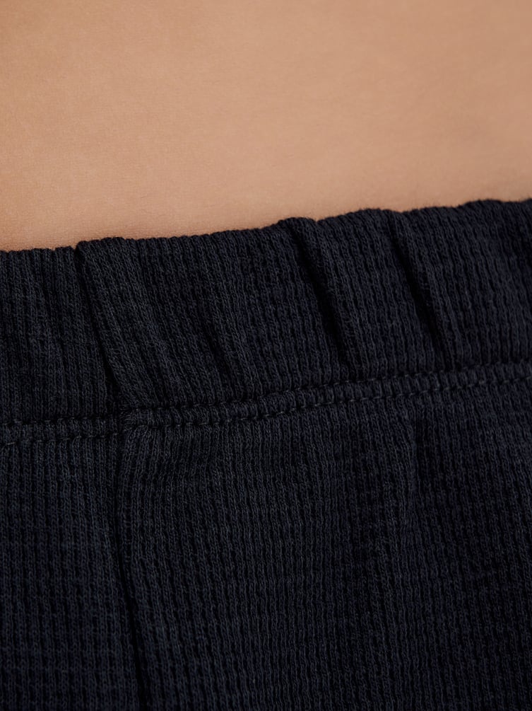 Хлопковая пижама тройка с кофтой топом и шортами