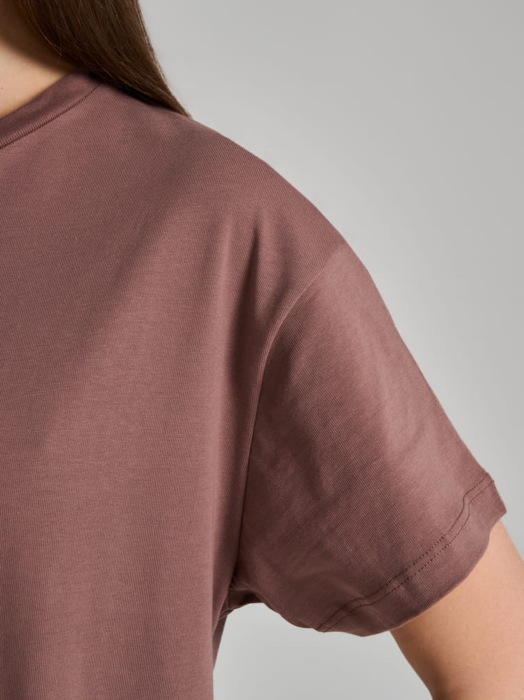 Футболка оверсайз с принтом на спине