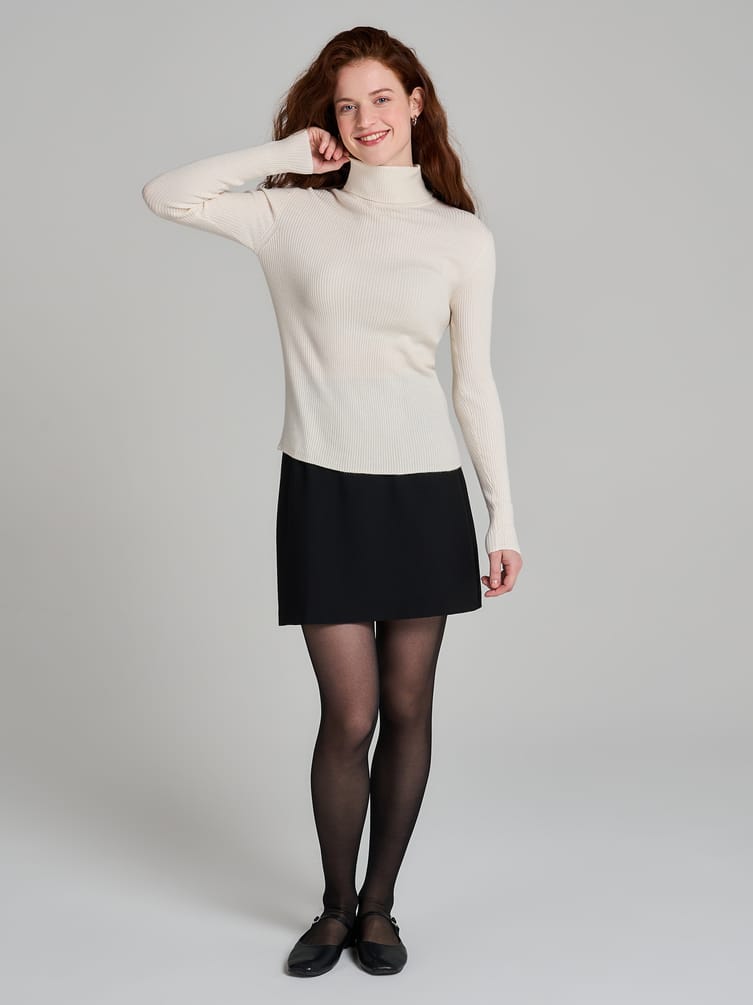 Водолазка лапша с высоким горлом