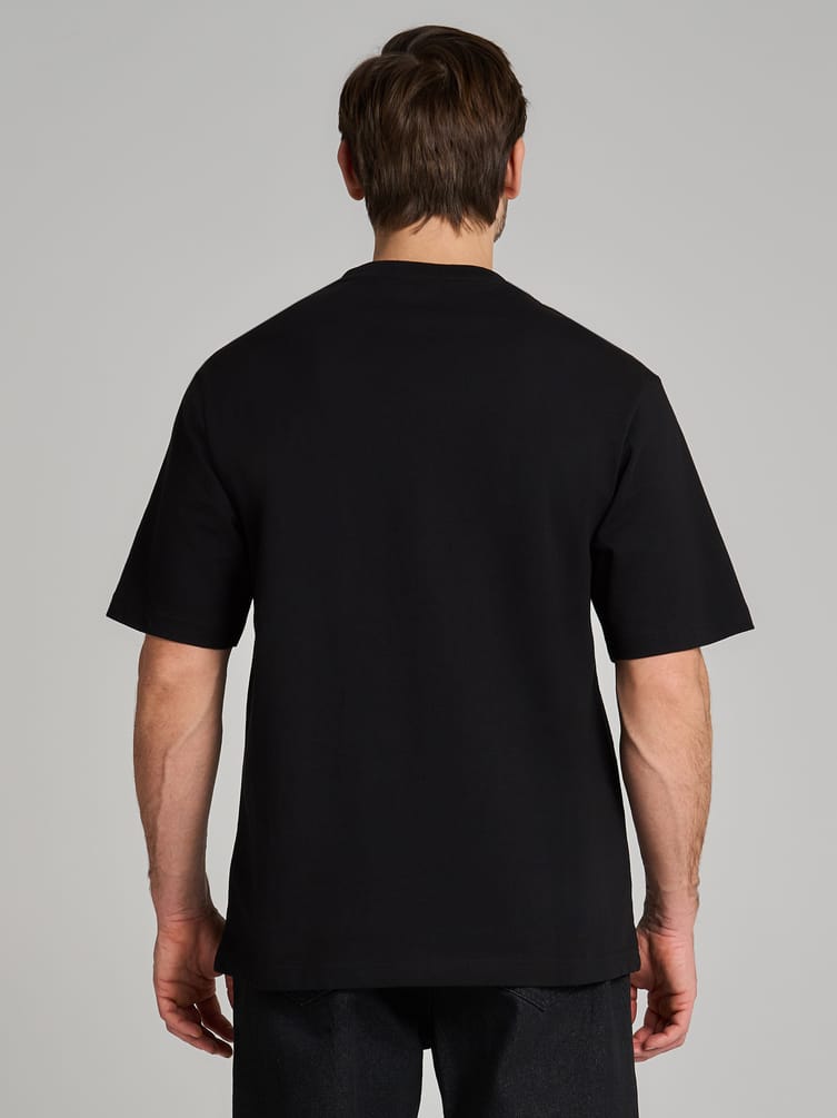 Футболка оверсайз из хлопка с надписью