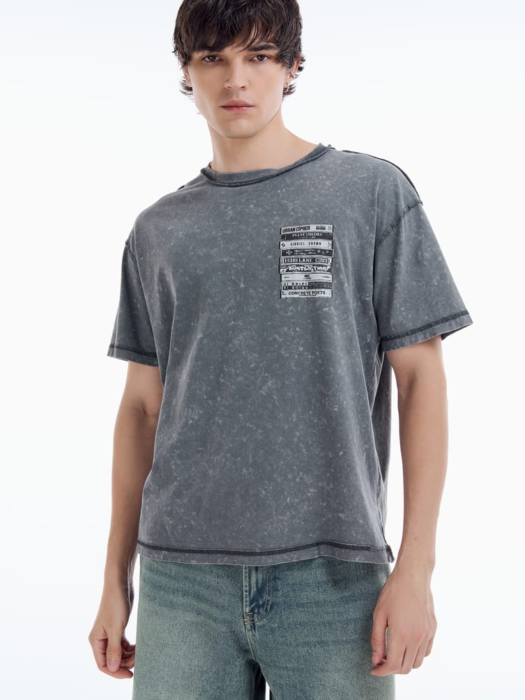 Футболка варенка с принтом