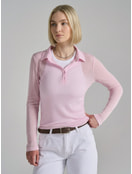 Рубашка поло с длинным рукавом