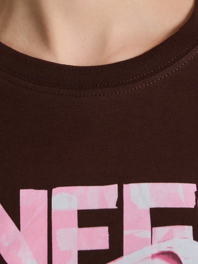 Футболка оверсайз с надписью