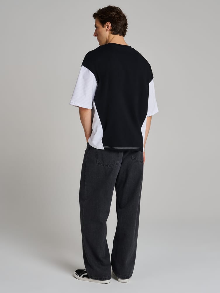 Футболка плотная оверсайз