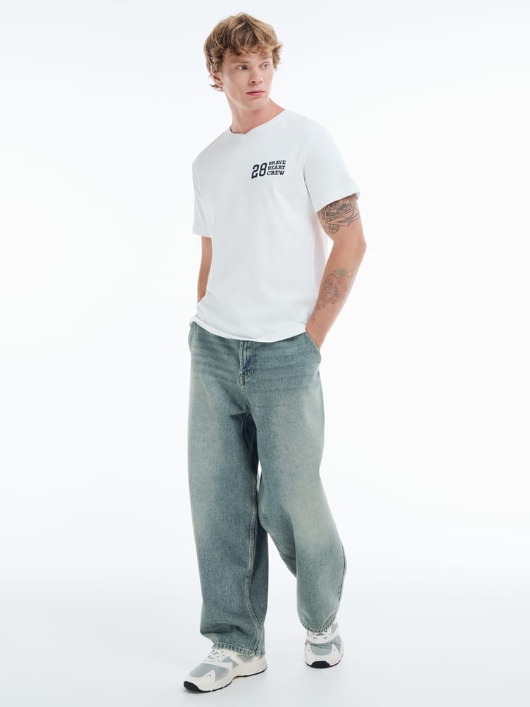 Футболка оверсайз с надписью