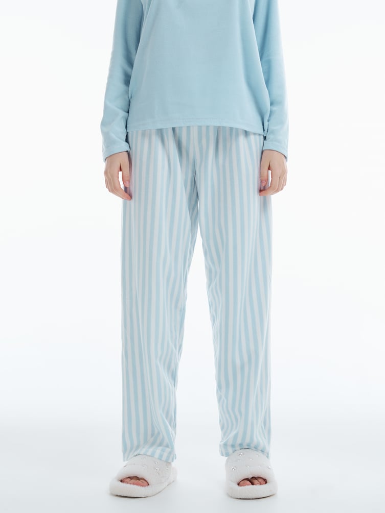 Плюшевая пижама с вышивкой плюшевого мишки