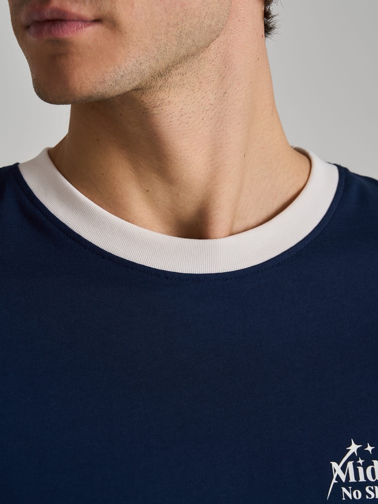 Футболка из хлопка с надписью