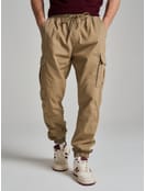 Брюки карго на резинке