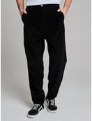 Вельветовые зауженные брюки