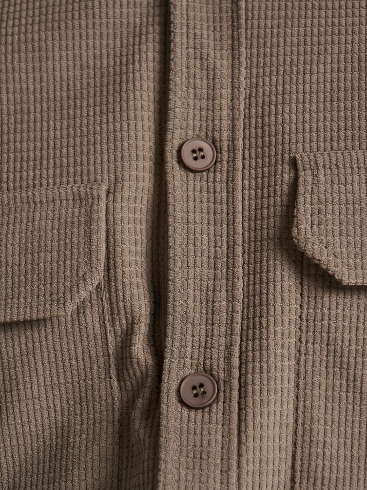 Рубашка вельветовая классическая