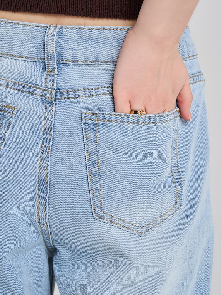 Джинсы момы