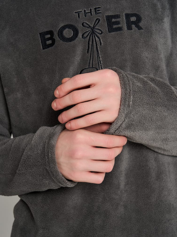 Пижама плюшевая Boxer с брюками