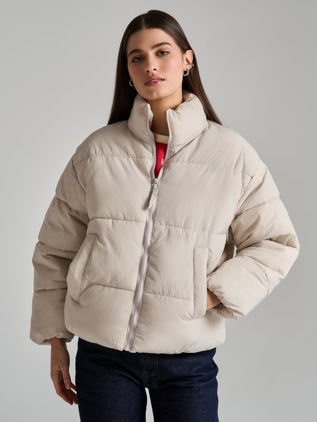 Куртка зефирка без капюшона