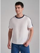 Футболка спортивная с лампасами