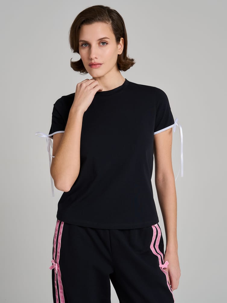 Футболка классическая с бантиками