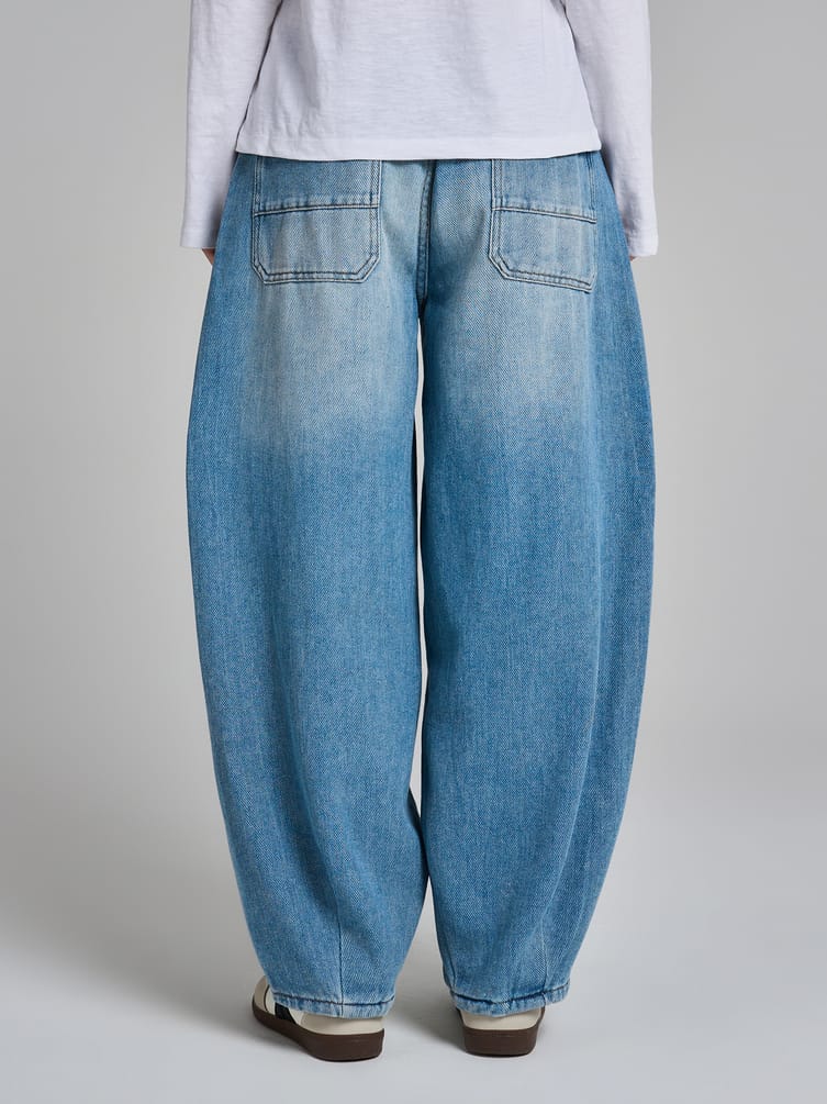 Джинсы Balloon на резинке