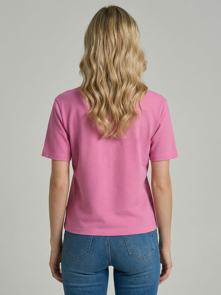 Футболка-поло с коротким рукавом