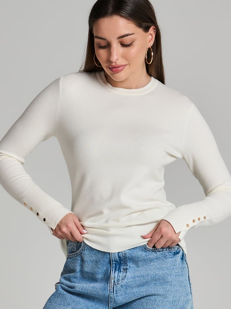 Джемпер трикотажный базовый