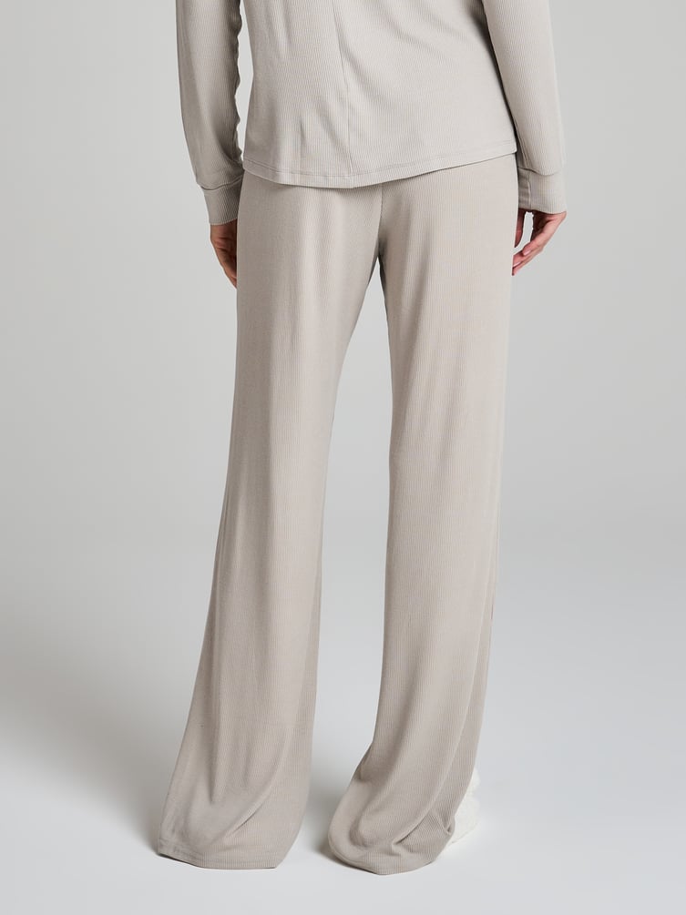 Домашние брюки в рубчик