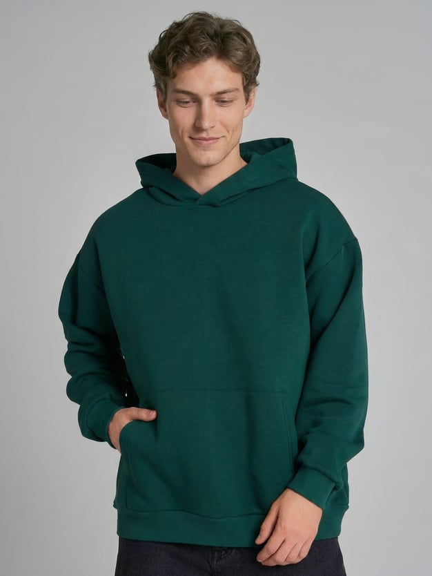 Худи оверсайз с начесом