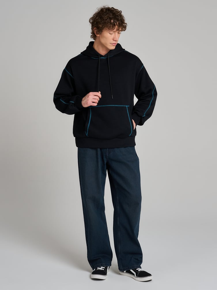 Худи оверсайз спортивное