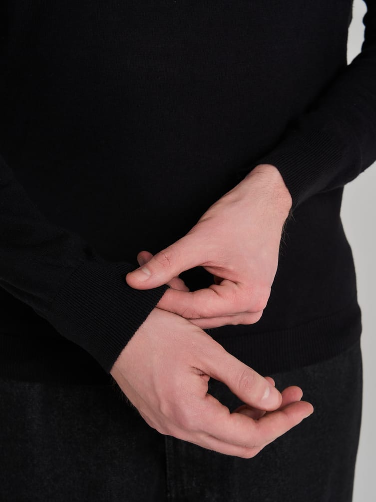 Джемпер поло хлопковый