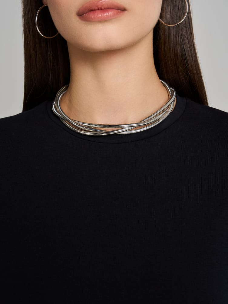 Платье длинное с карманами