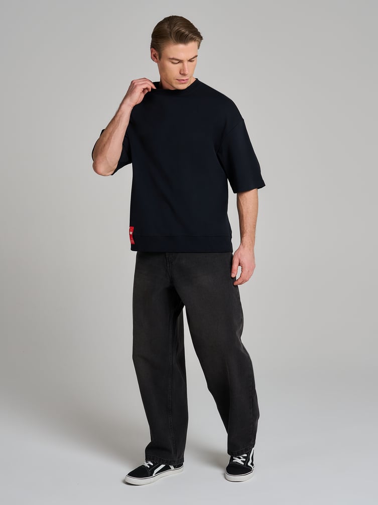 Футболка хлопковая свободного кроя