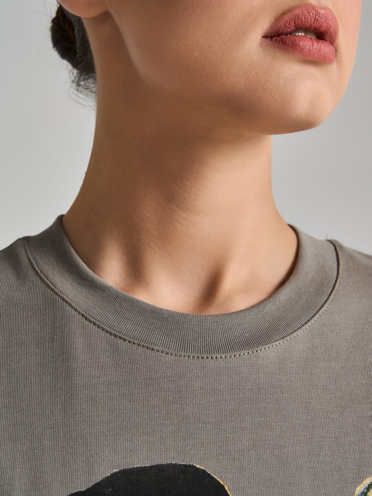 Футболка с принтом картин Третьяковской галереи