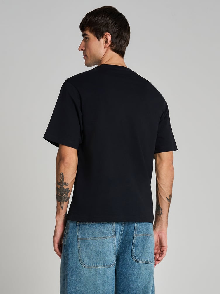 Футболка из хлопка с принтом