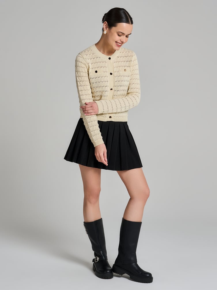 Кардиган вязаный на пуговицах