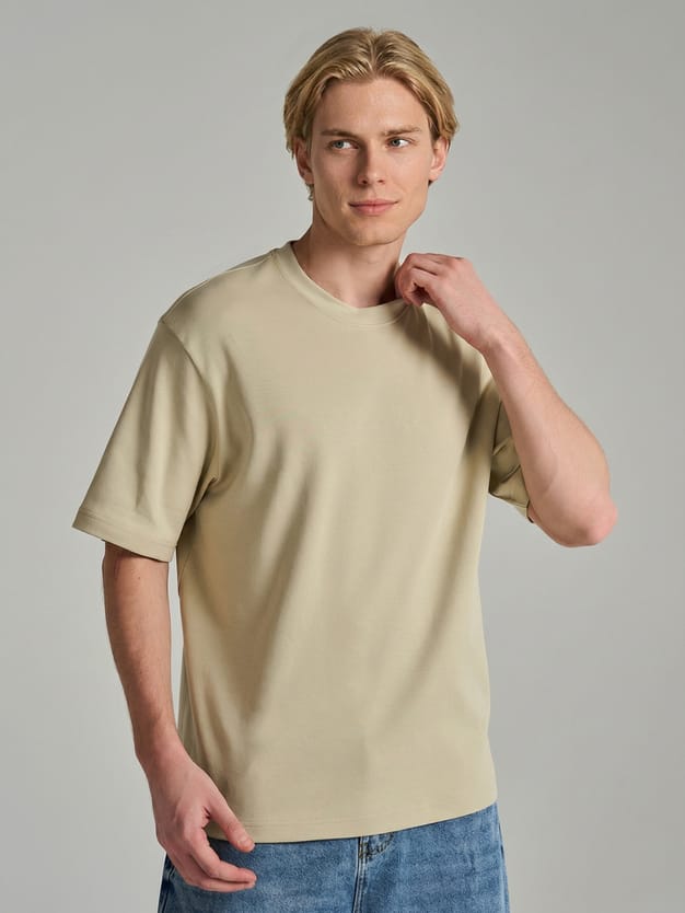 Футболка плотная из хлопка