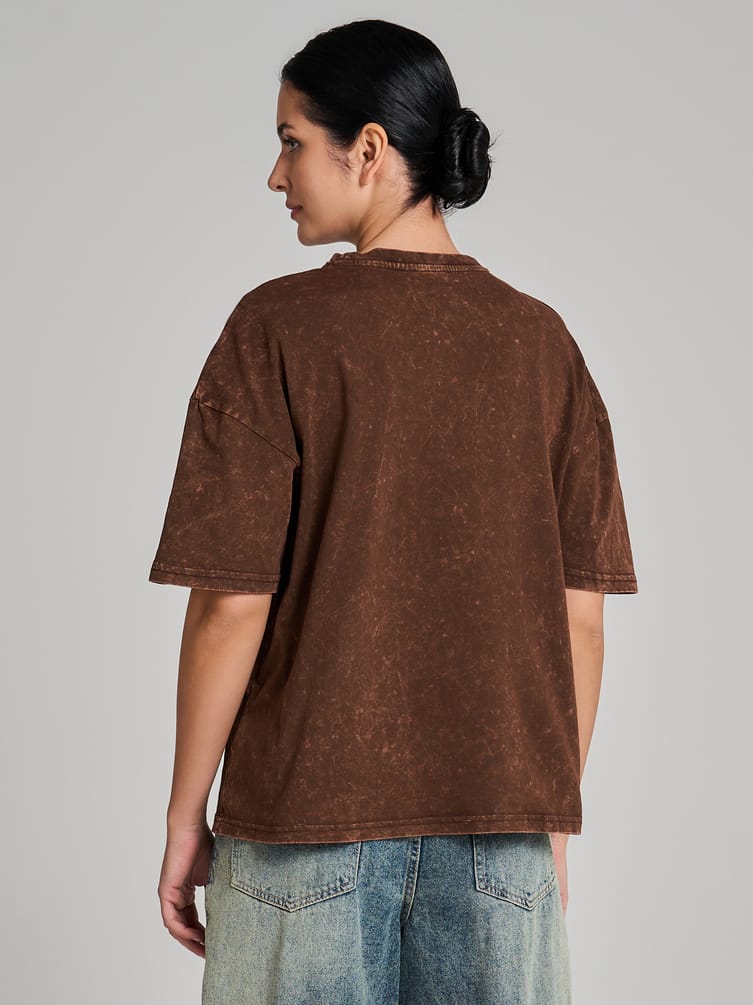 Футболка варенка оверсайз с надписью