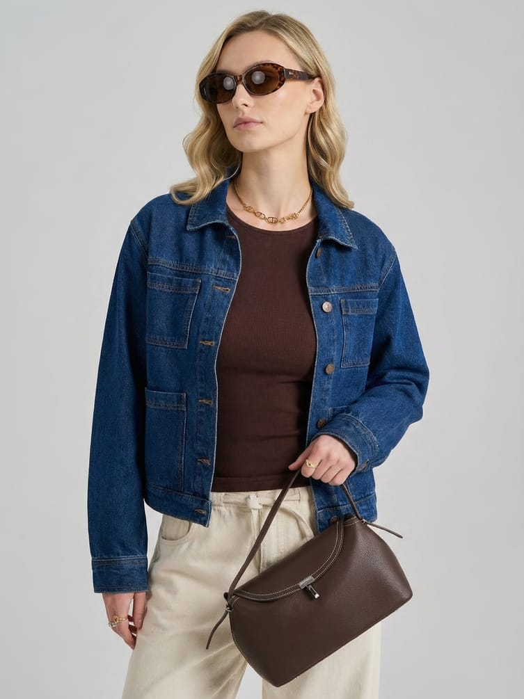 Лонгслив приталенный