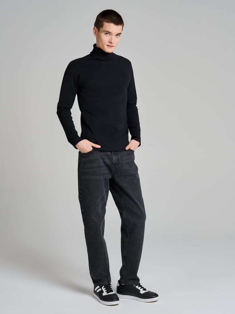 Водолазка базовая с высоким горлом