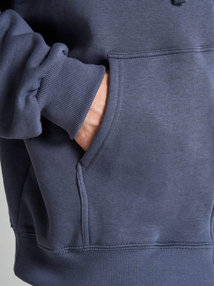 Зип худи оверсайз с начесом на молнии