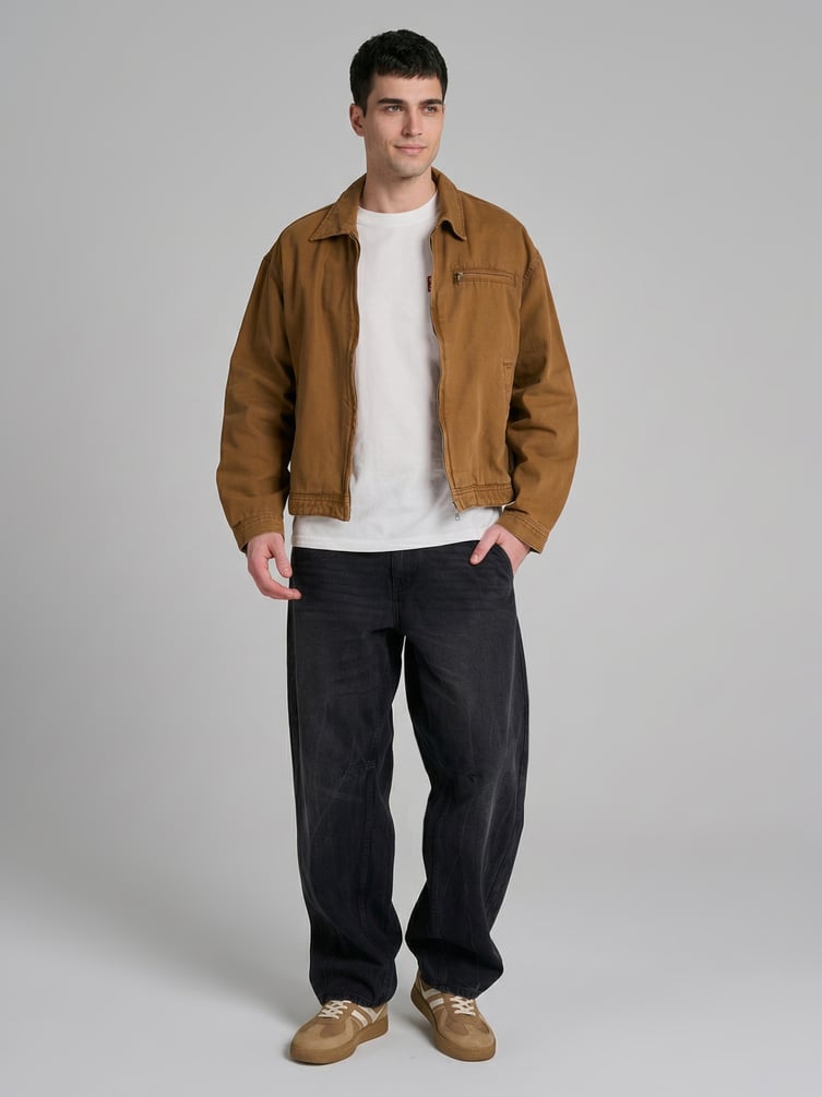 Джинсы Ballon со смещенными боковыми швами