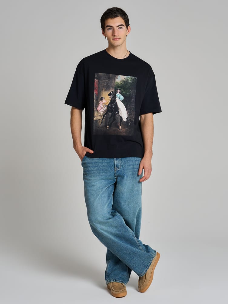 Футболка с принтом картин Третьяковской галереи