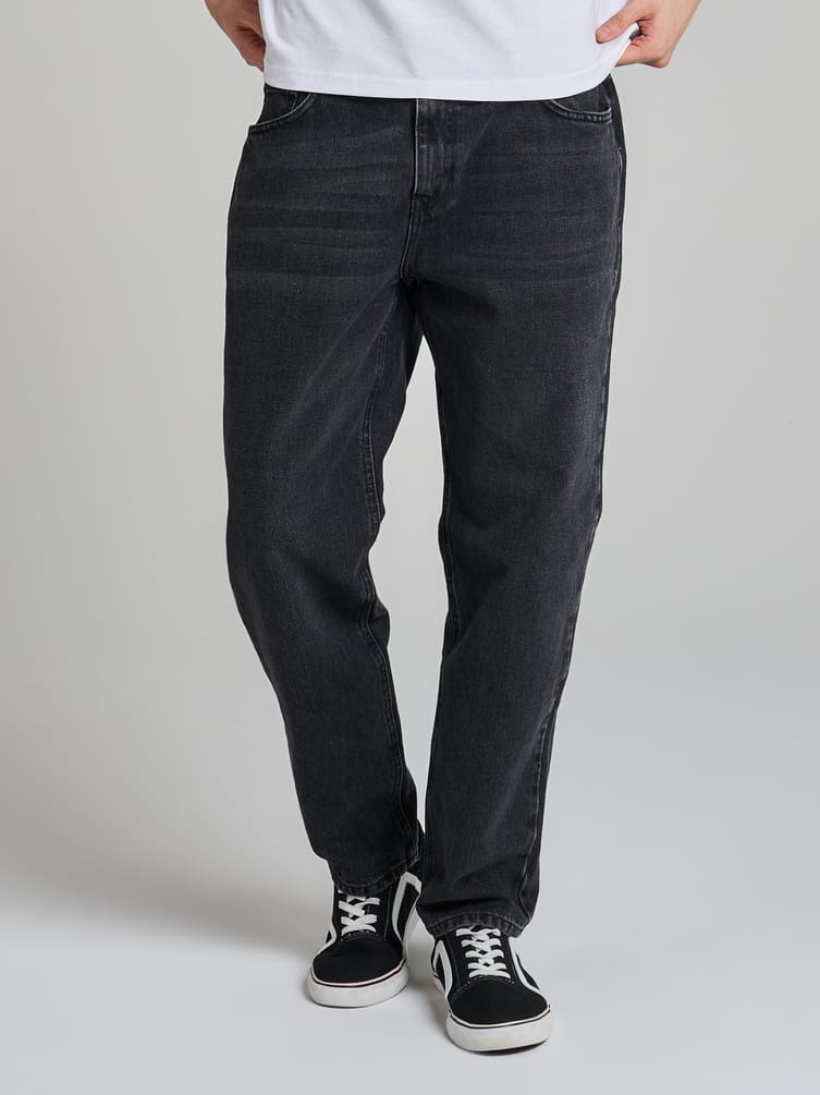 Джинсы укороченный прямого кроя