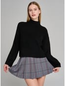 Свитер вязаный теплый