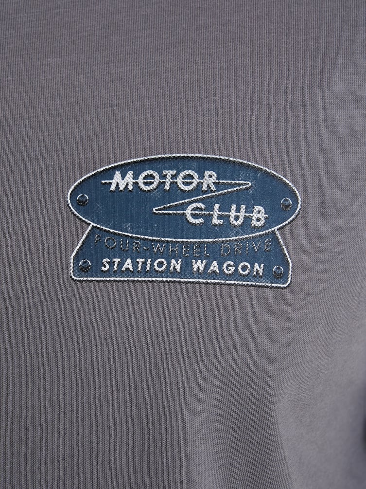 Футболка из хлопка с надписью