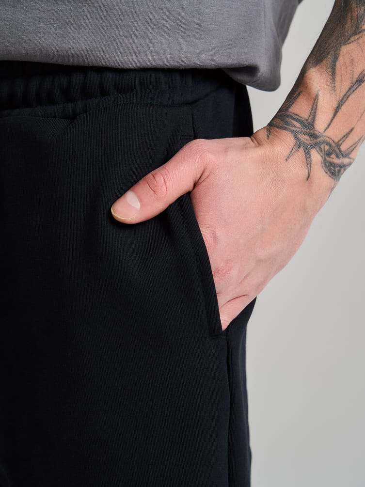 Теплые брюки прямые с начесом