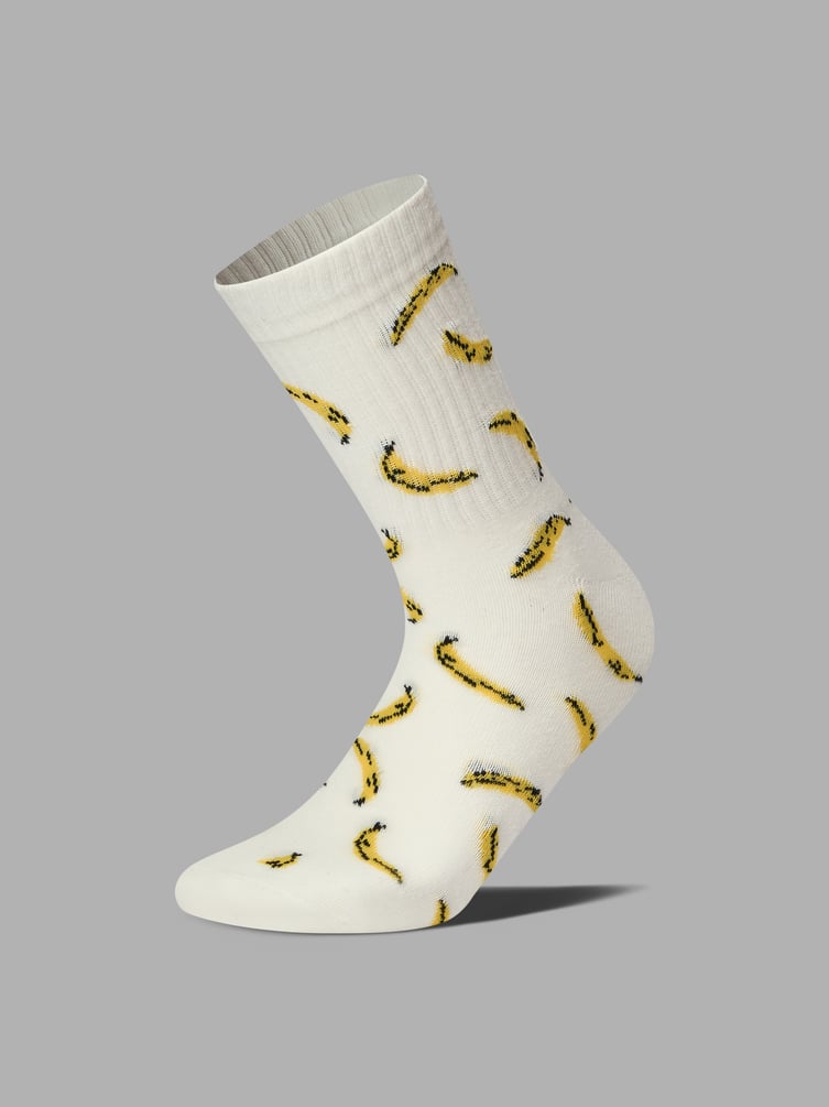 Носки - 3 пары высокие с принтом