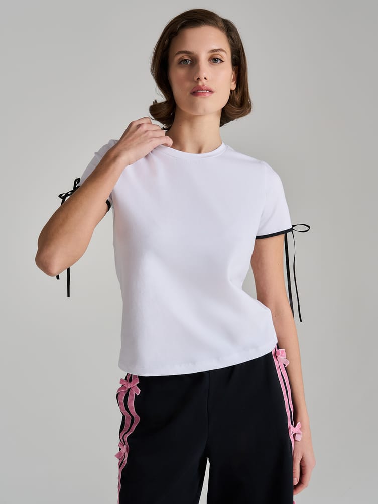 Футболка классическая с бантиками