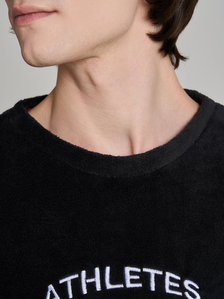 Пижама плюшевая теплая с брюками