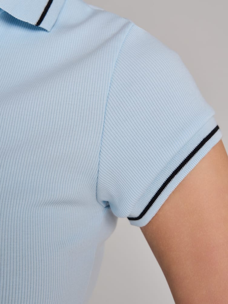 Футболка-поло с коротким рукавом