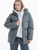 Куртка удлиненная стеганая женская