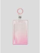 Бейдж пластиковый градиентом